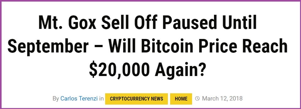 Mt. Gox ‘Sell Off’ Had Absolutely Nothing to do With Bitcoin's Downturn - 15