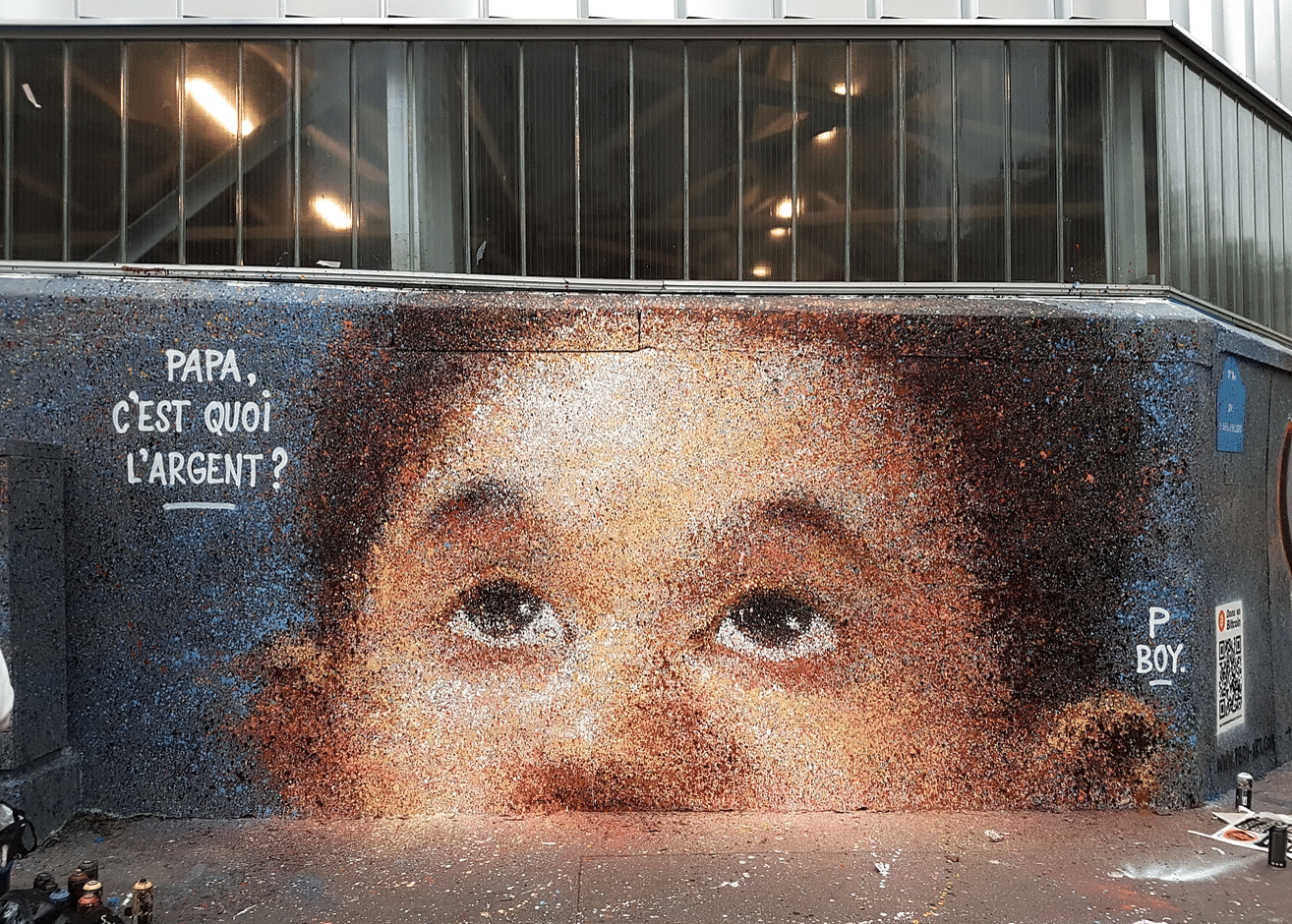 Street Artist Makes 0.11 BTC By Incorporating Bitcoin QR Code in Artwork - 6
