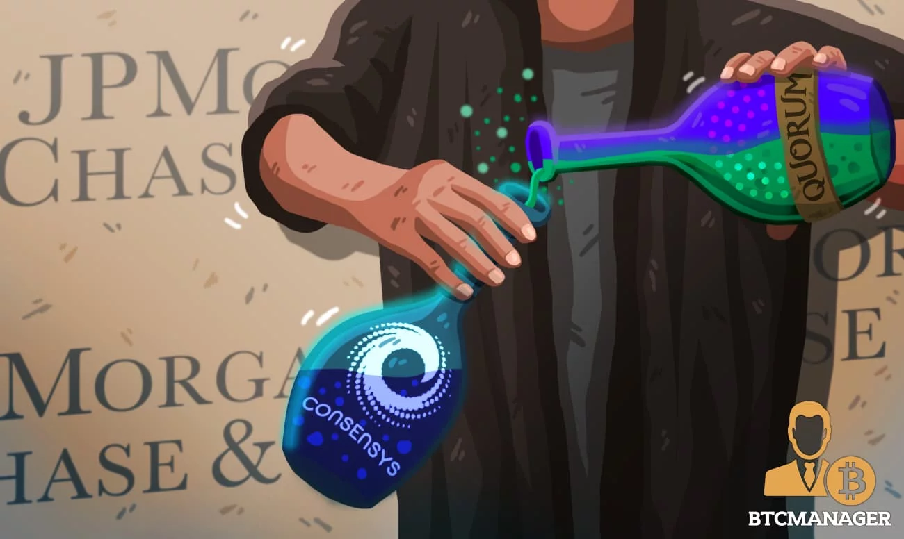 JPMorgan Chase Mulling Merging Its Quorum Blockchain with ConsenSys