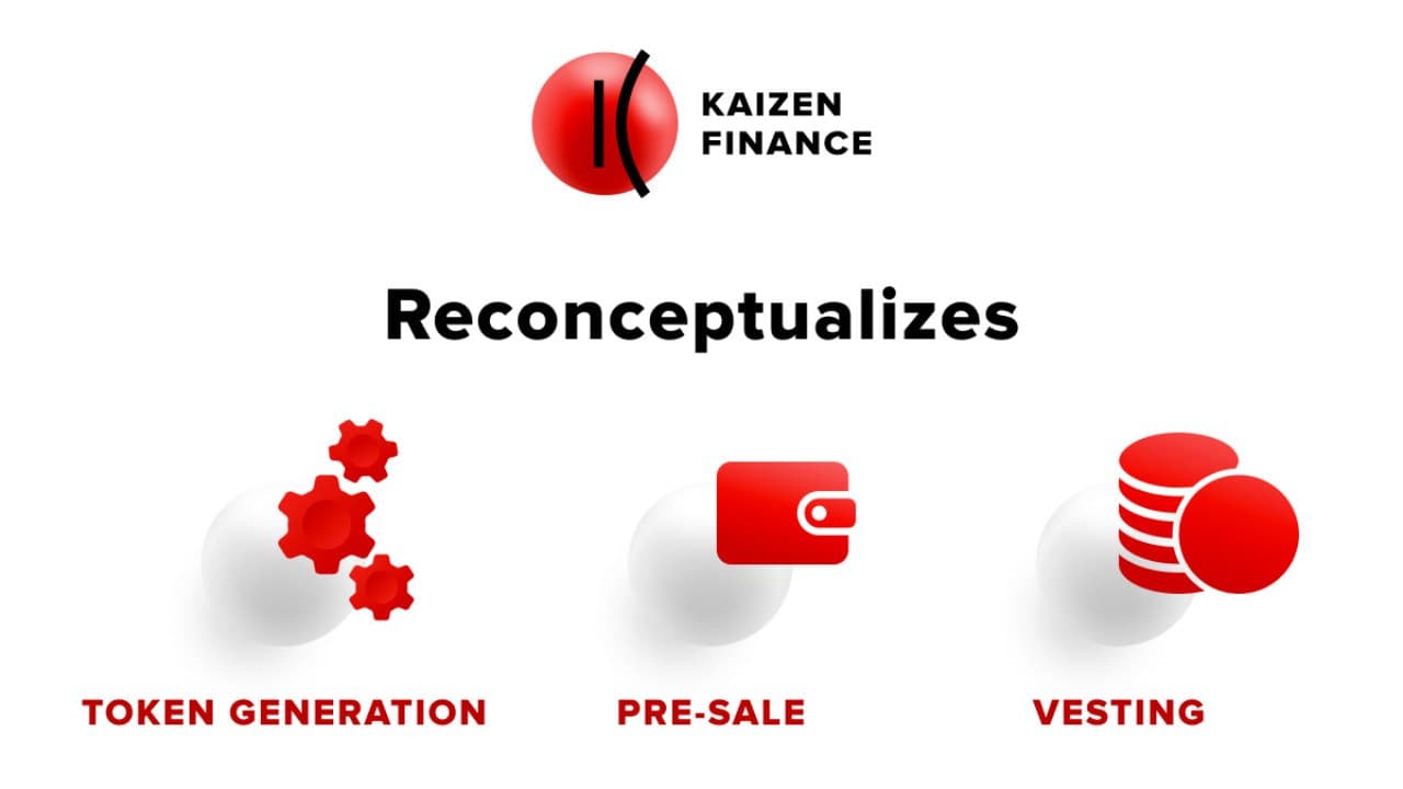 Token Lifecycle Management Platform Kaizen Finance Reconceptualizes Token Generation, Presale, and Vesting - 2