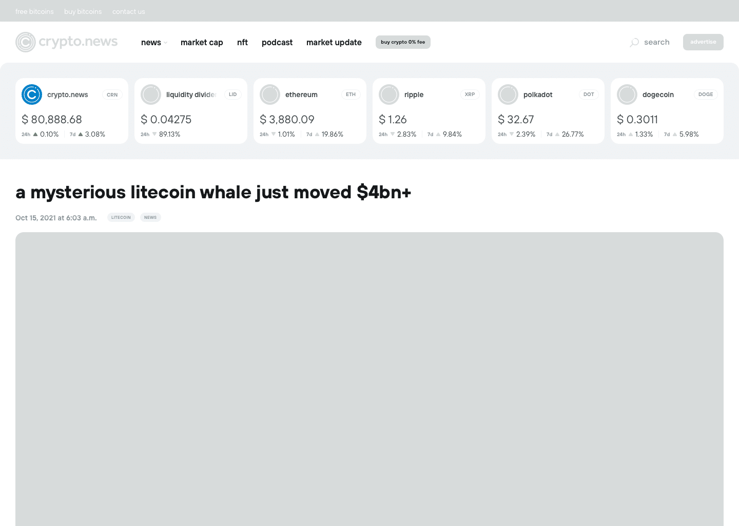 Your token ad (price ticker) - 1