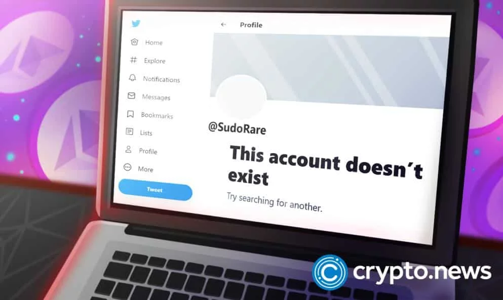 SudoRare Vanishes From the Internet, Taking 519 ETH Worth Almost $1 Million