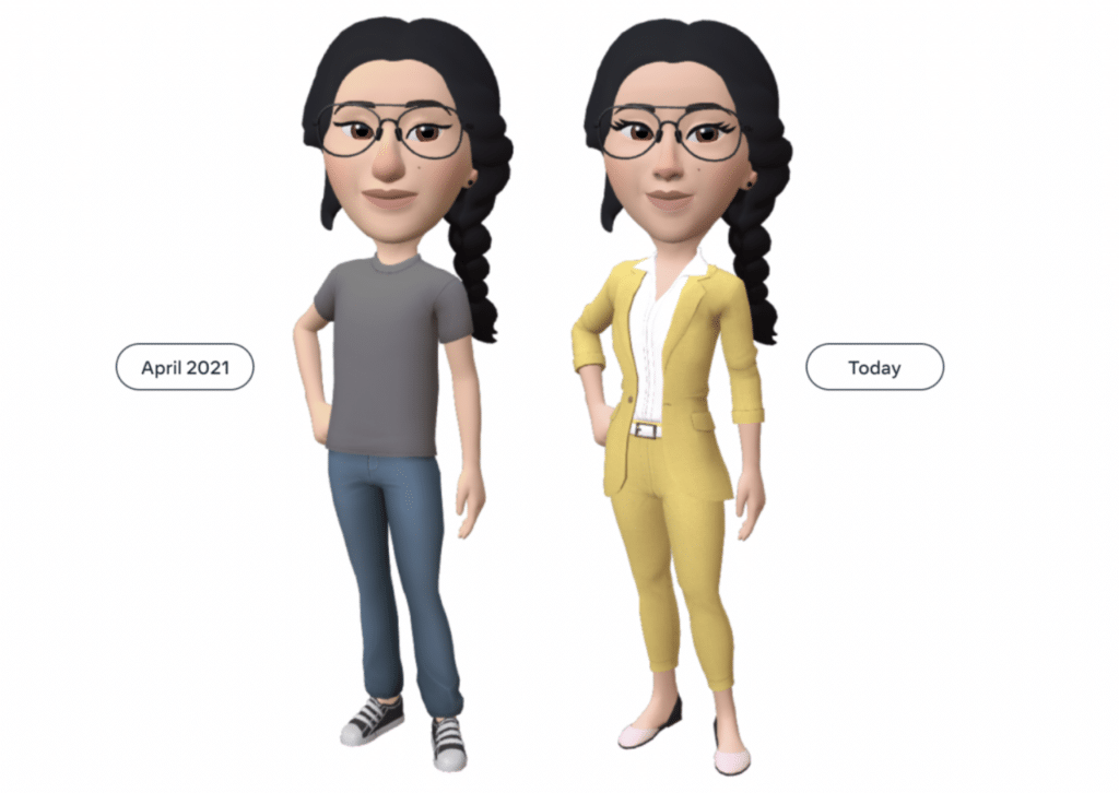 Facebook avatars. Courtesy: Meta 