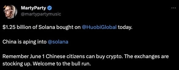 Big solana buys on Huobi may be driven by Hong Kong's new crypto regulations - 3
