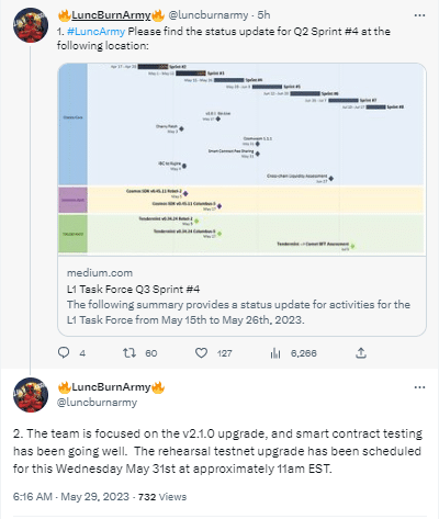 Terra classic developers delay v2.1.0 upgrade to allow for more tests - 2