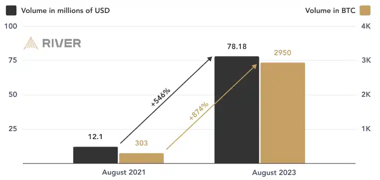 Bitcoin Lightning Network sees 1,200% surge in 2 years - 2