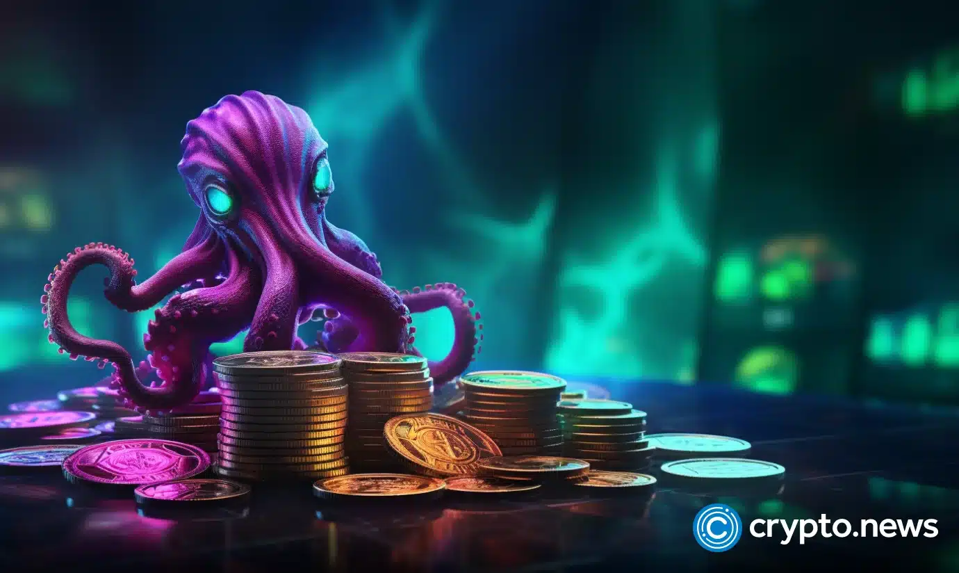 Kraken exchange logo 