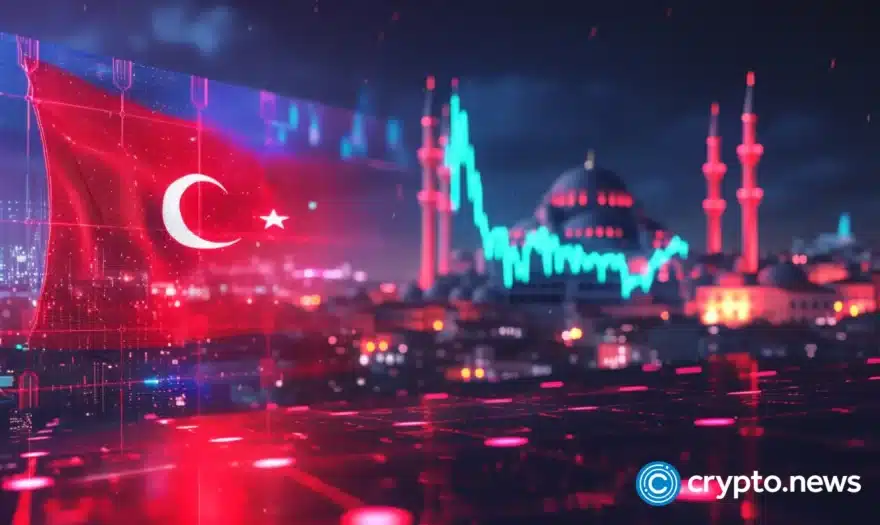 Turkish crypto traders protesting new tax bill


