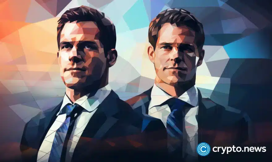 Winklevoss twins move $67M Bitcoin as BTC selloff fears mount - 1