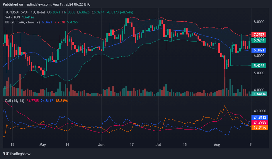TON secures top gainer spot with 7% jump, but market signals caution ahead - 5