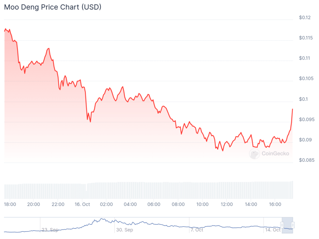 Moo Deng falls more than 22% after market debut with 'meteoric rise' - 2