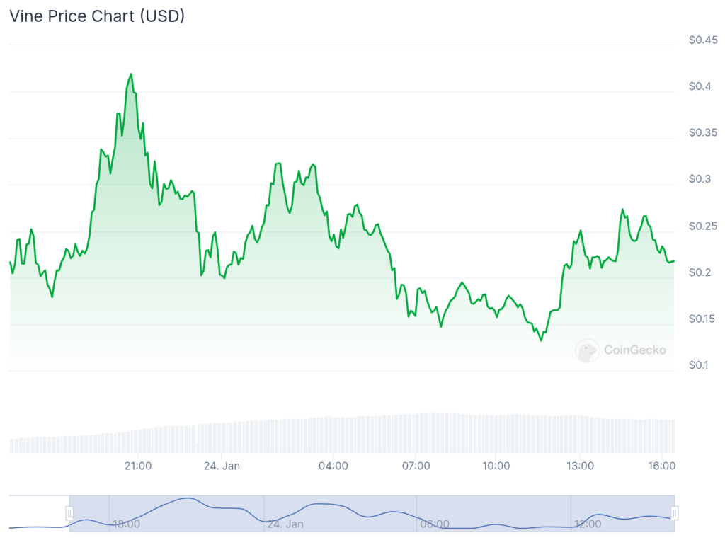 New VINE meme coin coming to Binance Futures on Jan. 24 - 2