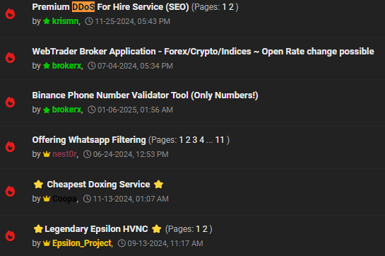 Exploring crypto’s most notorious dark web cybercrime forum - 12
