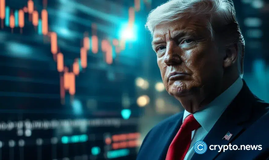 Image Of Trump And Stock Chart