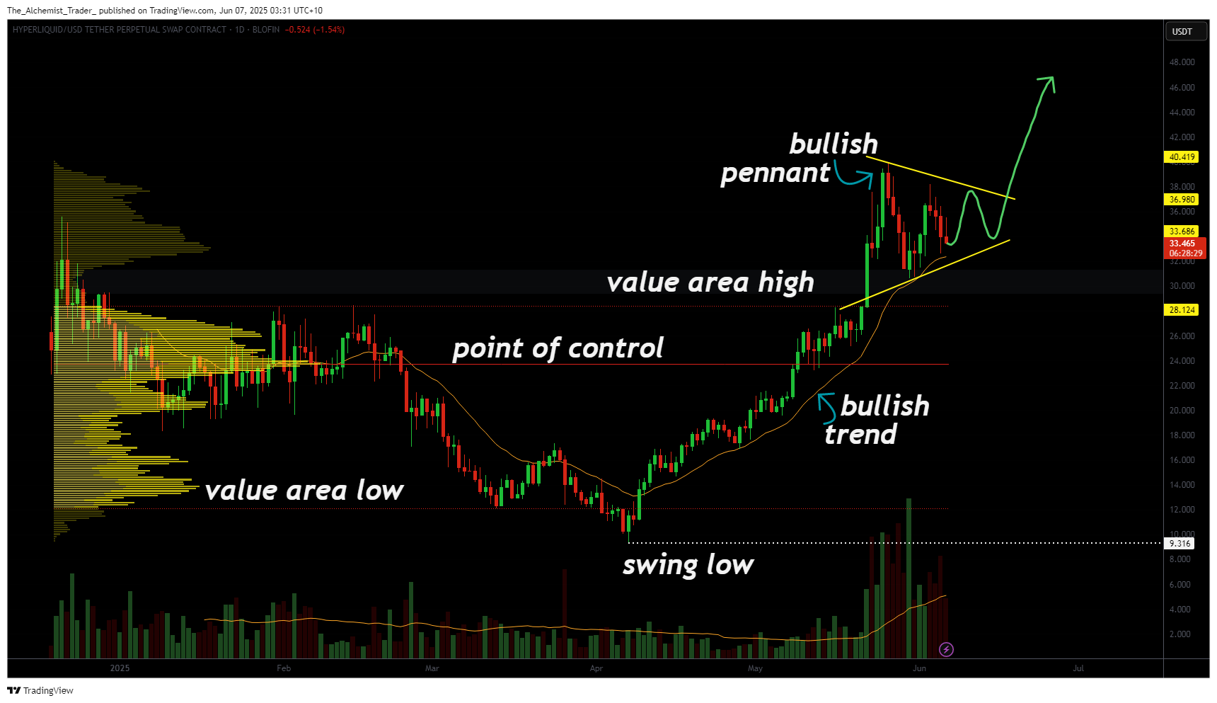 Hyperliquid coin forms bullish pennant as momentum builds: is a breakout imminent? - 2