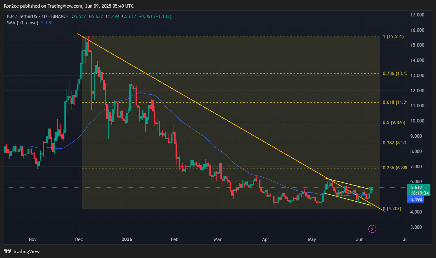 ICP defies crypto downturn with Caffeine-fueled rally and whale accumulation  - 5