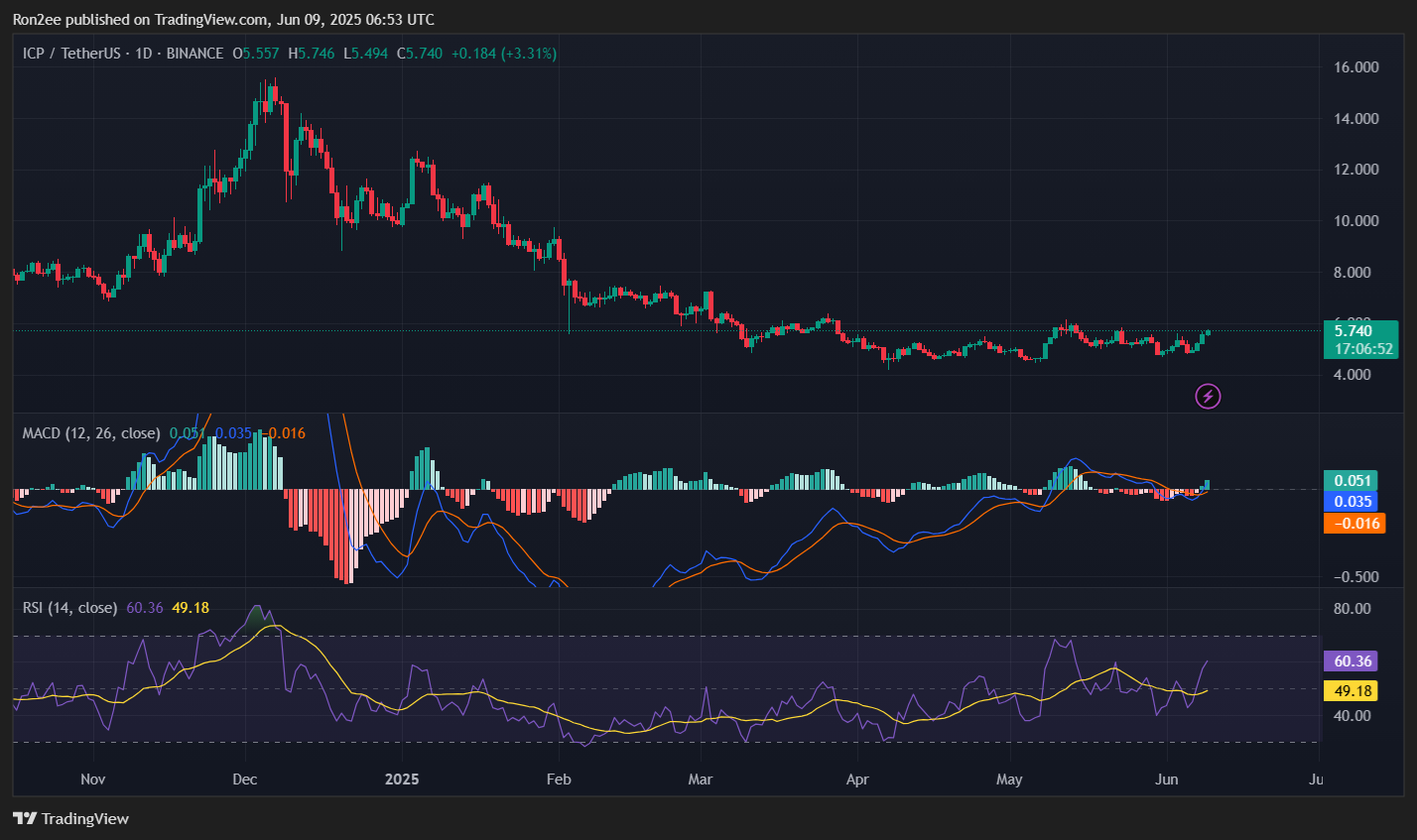 ICP defies crypto downturn with Caffeine-fueled rally and whale accumulation  - 6