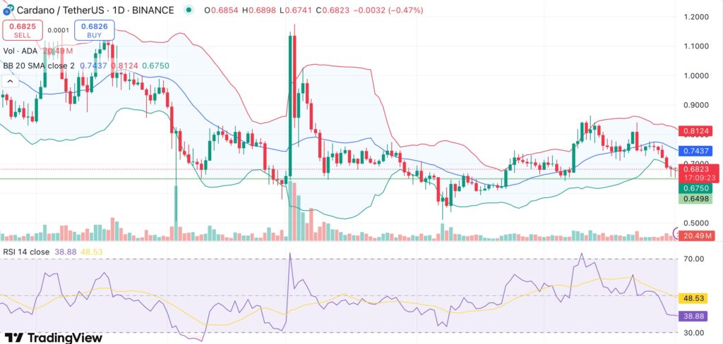 Cardano crosses 110M total transactions but technicals signal more downside - 2