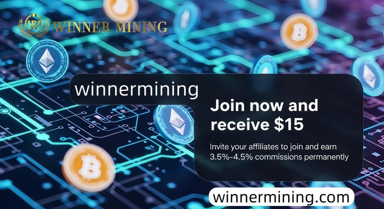 XRP, BTC, and ETH are rising, WinnerMining’s free cloud mining app can make up to $3k a day - 1