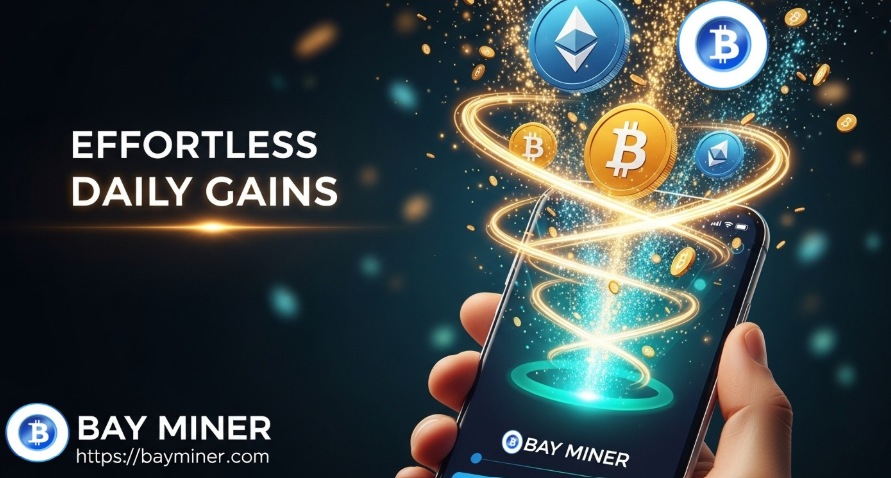 Bay Miner debuts mobile cloud mining app for massive ETH and BTC gains - 1
