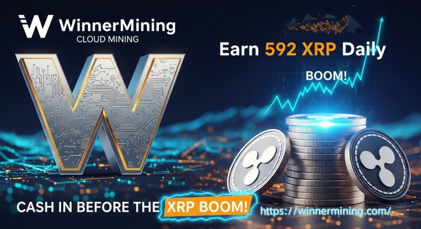 WinnerMining cloud mining promises up to 592 XRP daily - 1