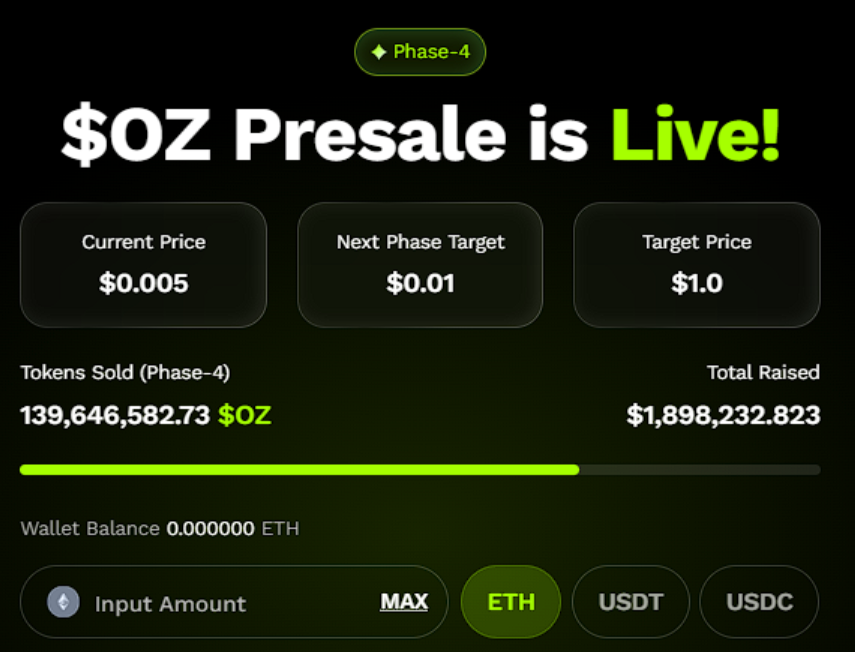 OZAK AI presale could flip leading cryptos in 60 days - 2