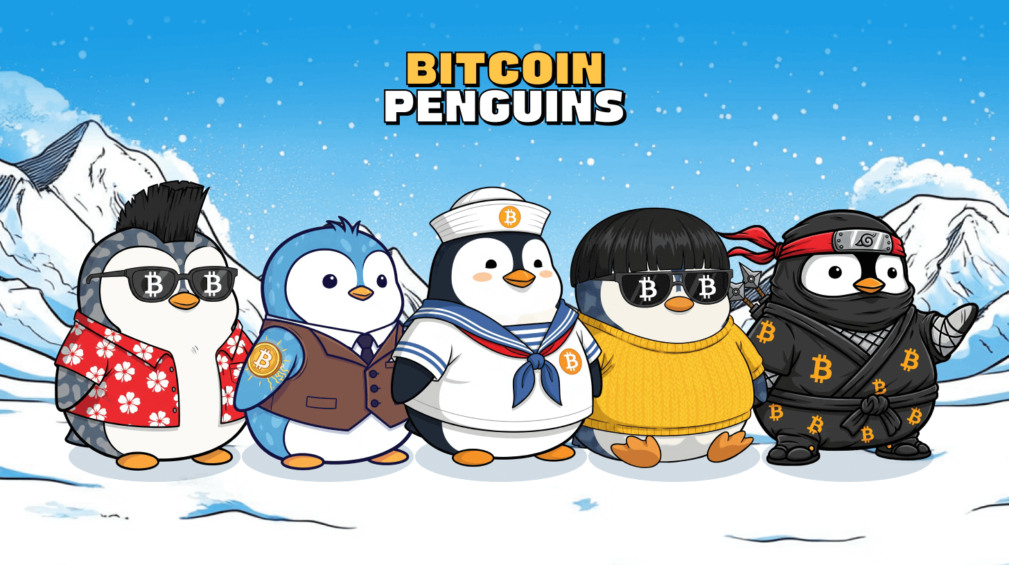 Pudgy Penguins vs Bitcoin Penguins: $2.1m surge sparks clash