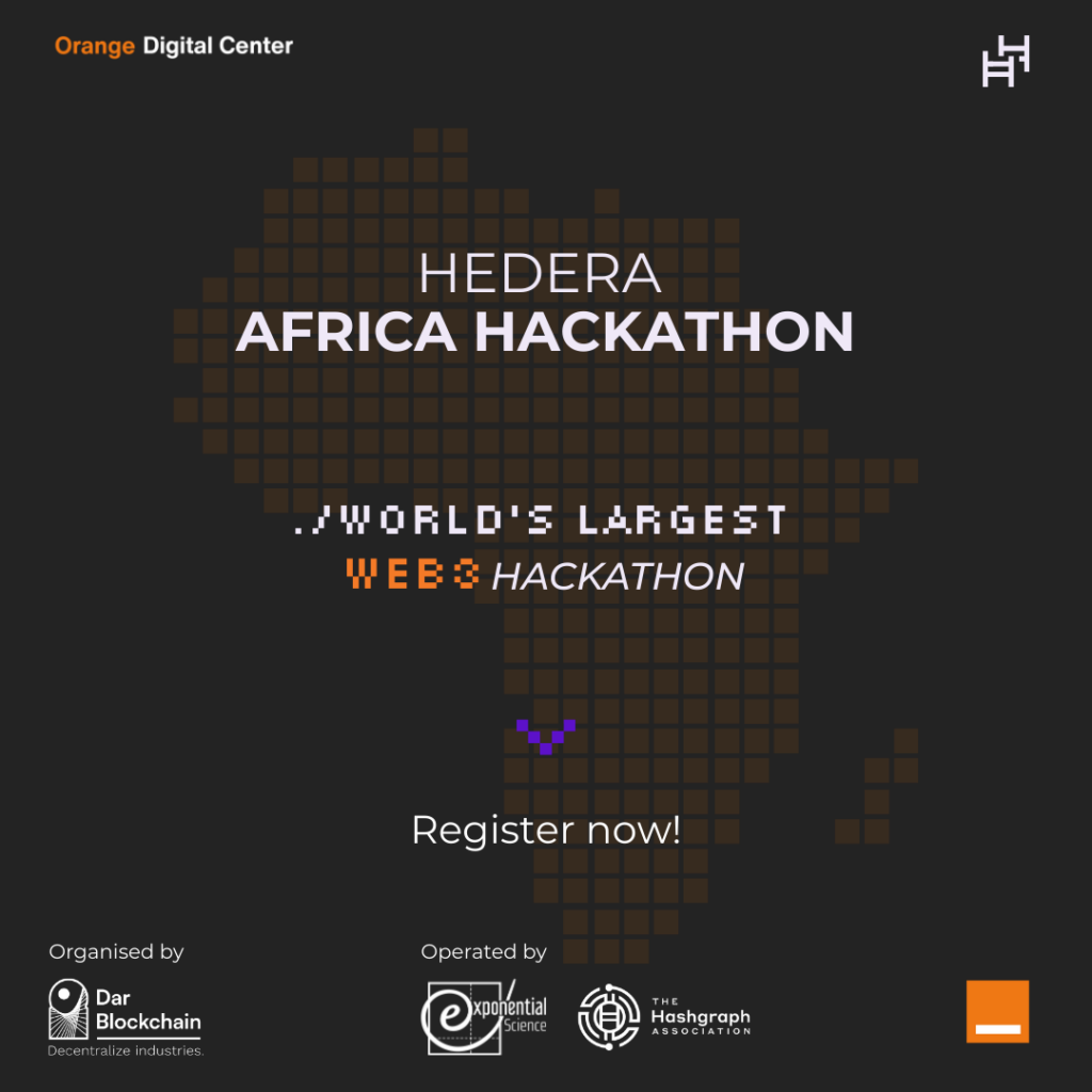 Orange MEA, Hashgraph Association and Dar Blockchain unite for Hedera Africa Hackathon - 2