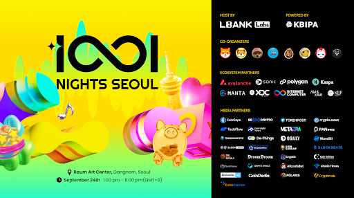 LBank Labs to host “1001 Festival Seoul” in South Korea - 1
