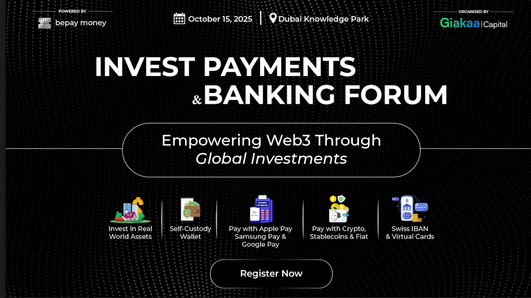 bepay money powers Invest Payments and Banking Forum in Dubai - 2