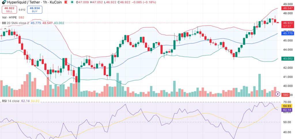 Hyperliquid price rallies back towards $50 as Hyperr NFTs debut - 2