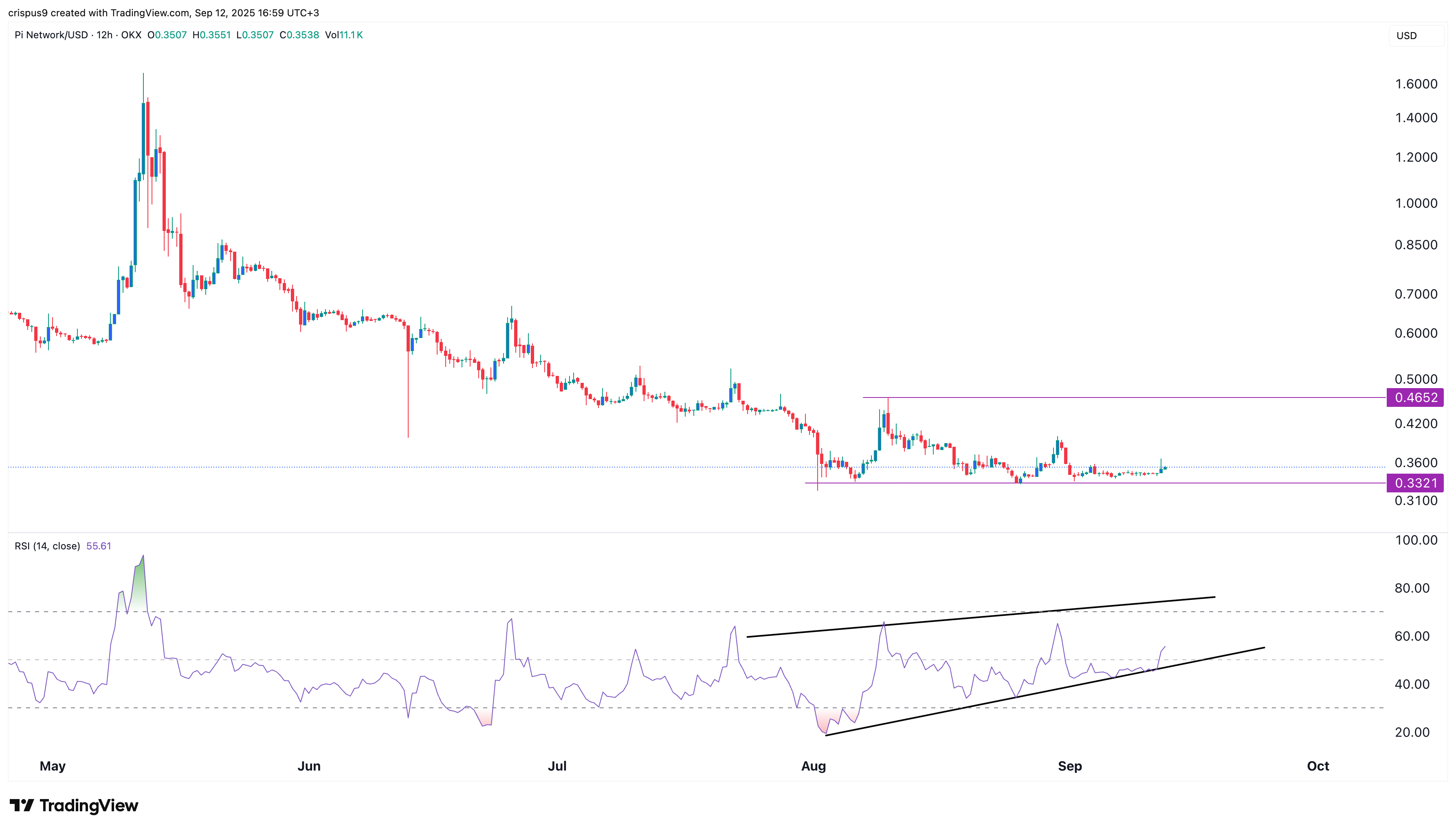 Pi network price eyes surge on bullish divergence, whale buying spree