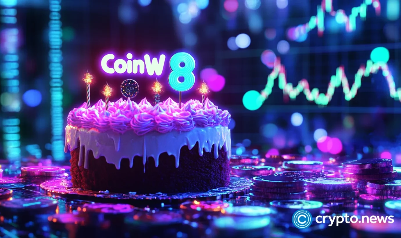 CoinW celebrates 8 years of commitment with 15M users and trillions in trading volume