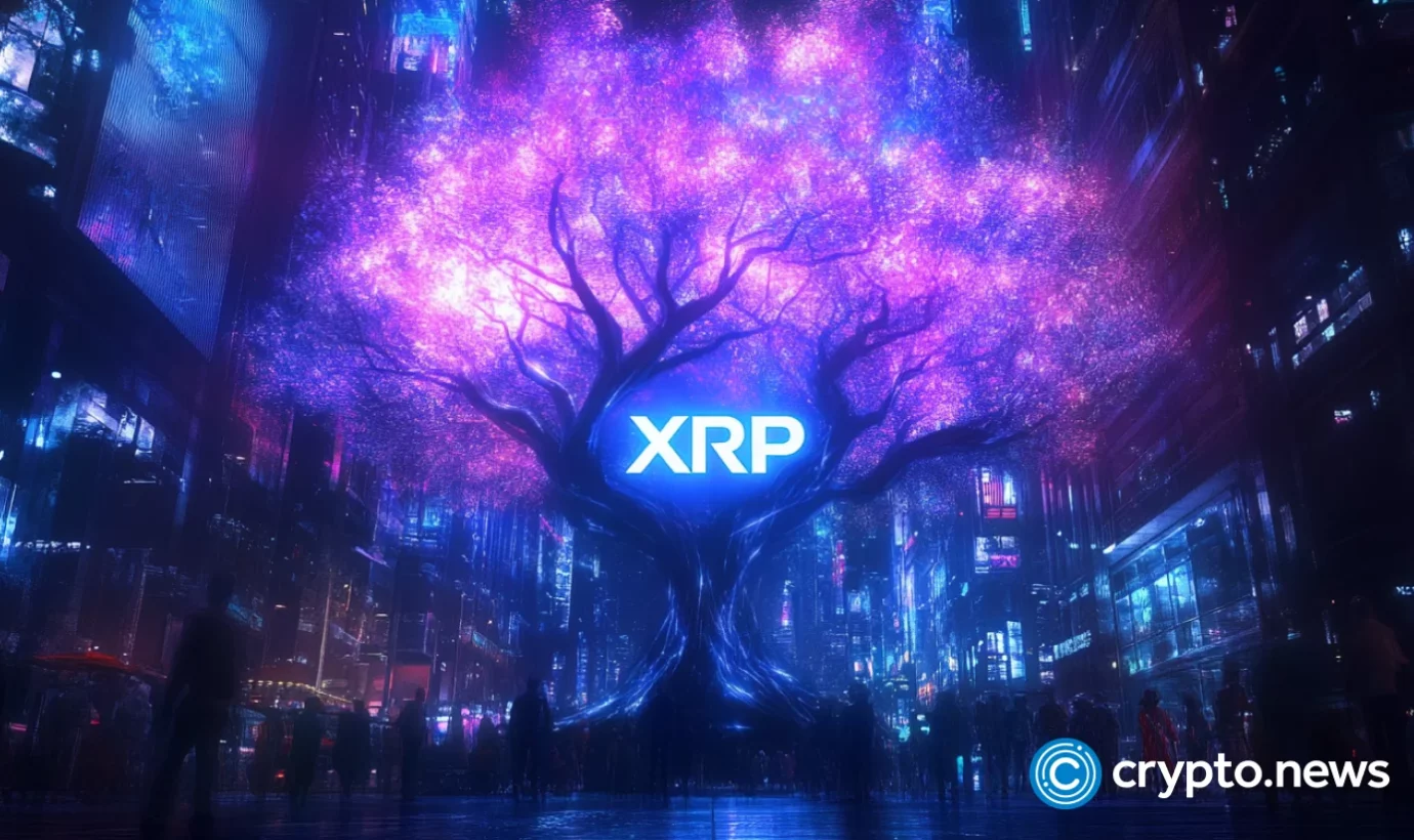 Screenshot of XRP price chart from crypto.news.