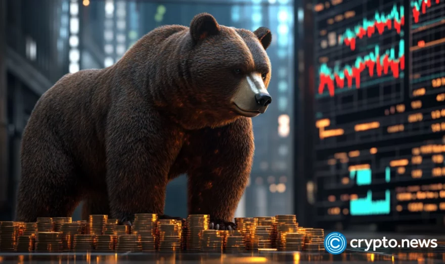 Image Showing Stocks In Bear Market