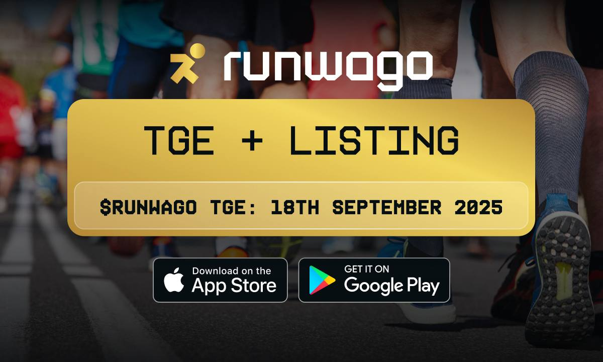 Runwago announces official $RUNWAGO TGE date: September 18, 2025 - 1