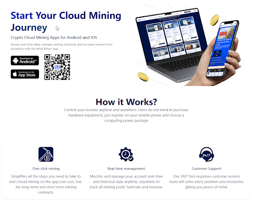 Discovering Mint Miner’s mobile-first cloud mining platform - 1