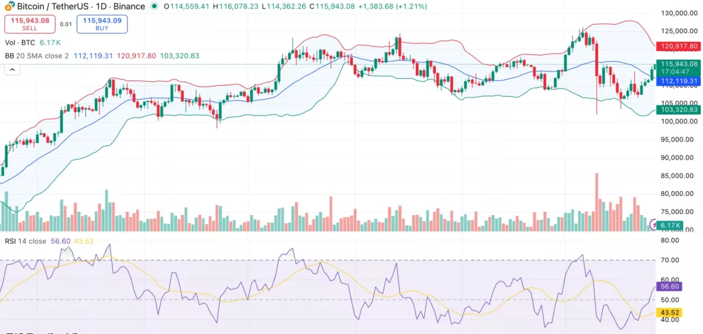 Bitcoin price regains $116K as supply in profit climbs back towards bullish zone - 2