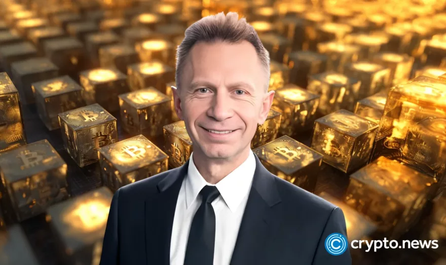 Wojciech Kaszycki, CSO of BTCS, who talked about crypto regulation in Europe.