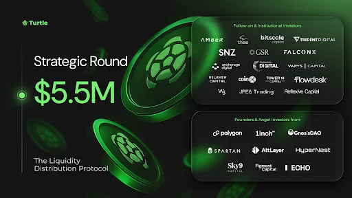 Turtle raises an additional $5.5m to expand its liquidity distribution network - 1