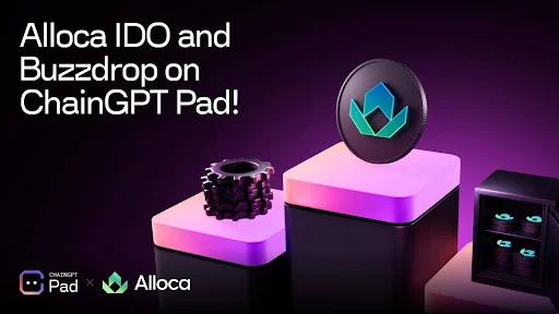 ChainGPT Pad’s first ever Buzzdrop and IDO on Monad: Alloca - 1