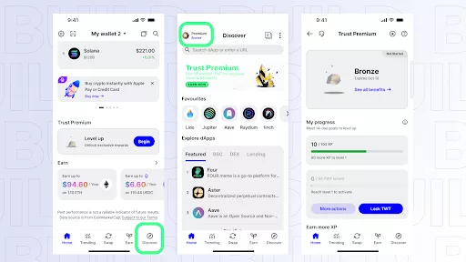 Trust Wallet turns users into VIPs with new premium program, powered by TWT - 2