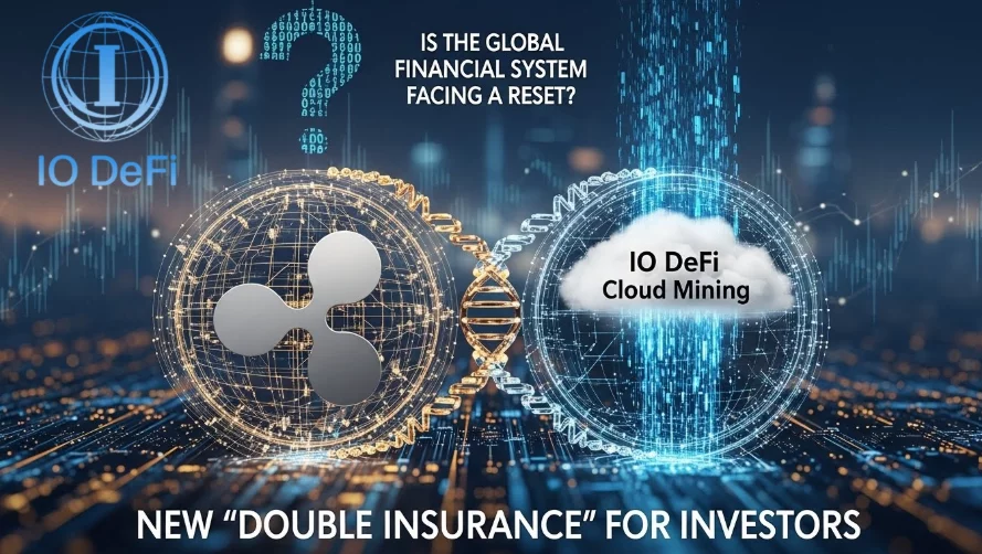 As the global financial system seems to be facing a reset, XRP combined with IO DeFi cloud mining become a new “double insurance" for investors - 2