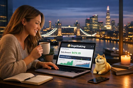 Research indicates female investors in crypto prefer long-term holding and stable investments, a natural fit for DogeStaking - 1