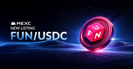 New FUN/USDC pair goes live on MEXC with zero fees - 1