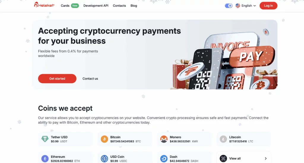 crypto payment platform Heleket