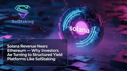 Solana revenue nears Ethereum; Why investors are turning to structured yield platforms like SolStaking - 1