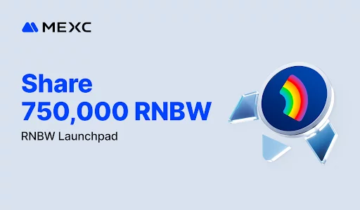 MEXC opens RNBW launchpad for users to share 750,000 tokens at up to 50% off - 1