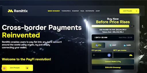 Ethereum and XRP charts flash rare buying signals, but Remittix dominates interest - 3