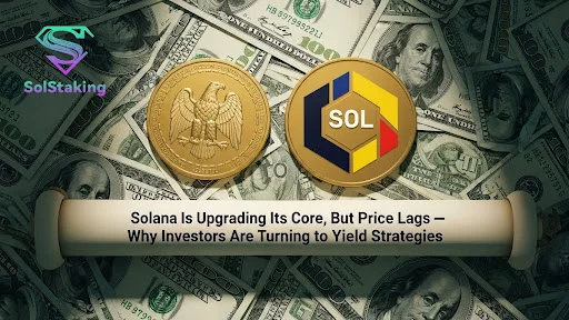 Solana improves its core, but pricing lags; Why investors are turning to yield strategies - 1